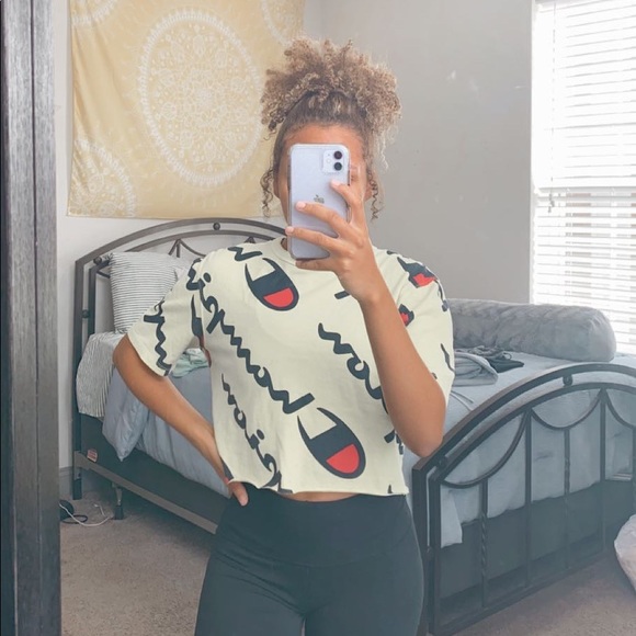 Champion Tops - Cropped Champion Tee